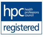 Health professional Council registered logo.